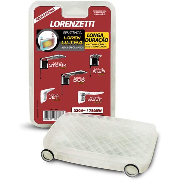 RESISTENCIA ACQUA STORM / ACQUA STAR 220V X 7800W - lorenzetti