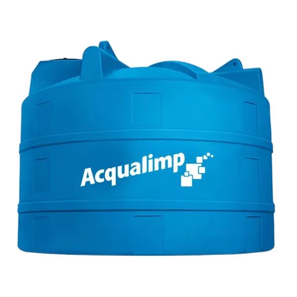 Tanque 3.000 Litros Azul Vertical Acqualimp