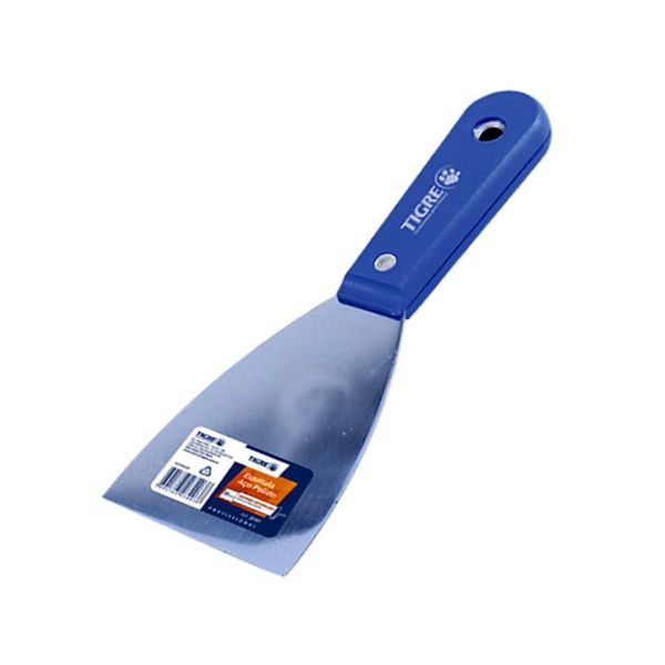 Espatula aço Polido pintura obra 1.1/2 - 2151 Tigre