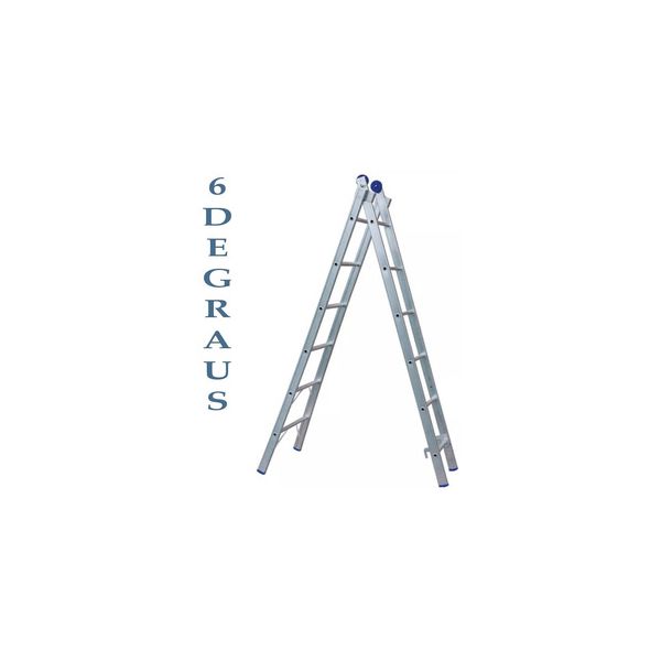 ESCADA EXTENSIVA 3X1 - 6 DEGR PINTOR MULT. REAL 