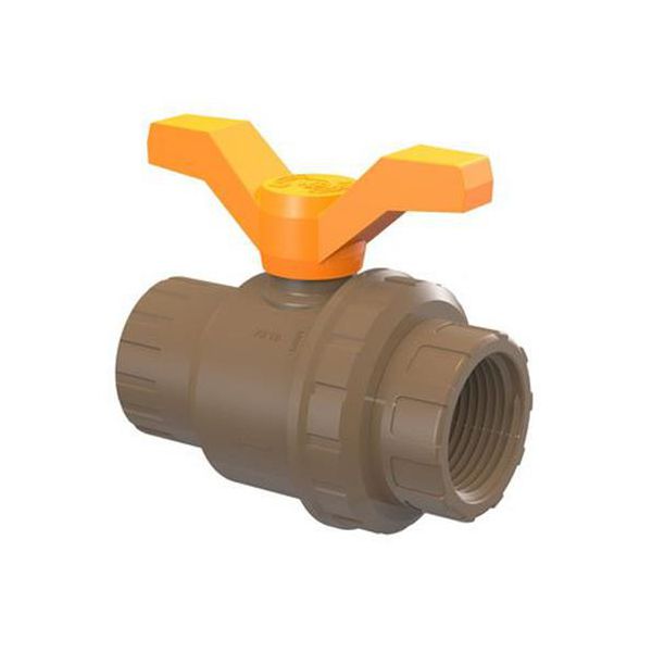 REGISTRO ESFERA ROSCA VS C/ UNIÃO MARRON 1/2 TIGRE 