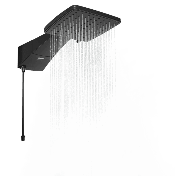 DUCHA QUADRATTA ELETRONICA 7700W 220V BLACK