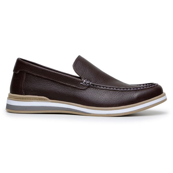 Mocassim Masculino Sapato 100% Couro Legítimo Forr... - PARRA BOOTS