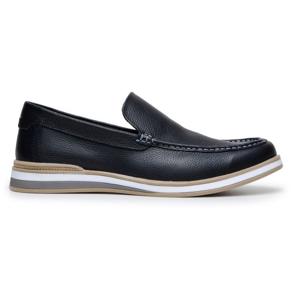 Mocassim Masculino Sapato 100% Couro Legítimo Forr... - PARRA BOOTS