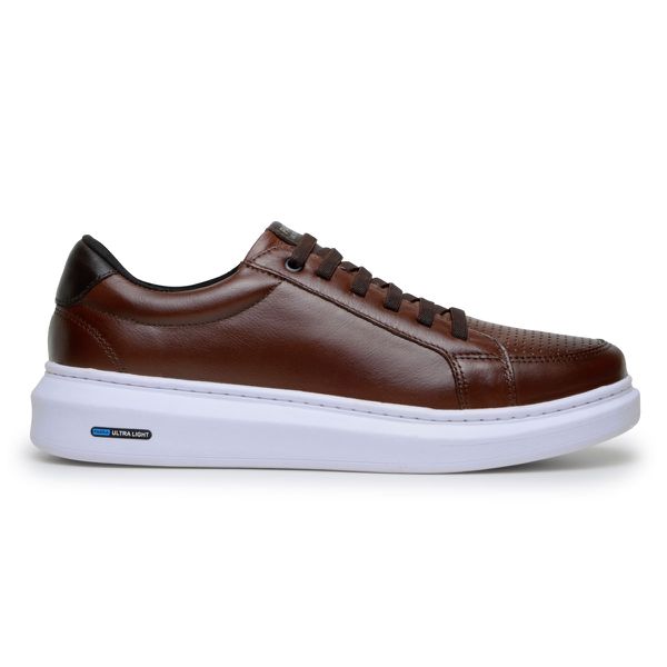 Sapatenis Masculino Leve Confortável Em Couro 100%... - PARRA BOOTS