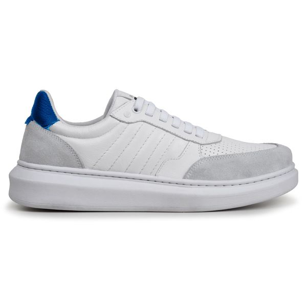 Sapatenis Moderno Detalhado Masculino Em Couro 100... - PARRA BOOTS