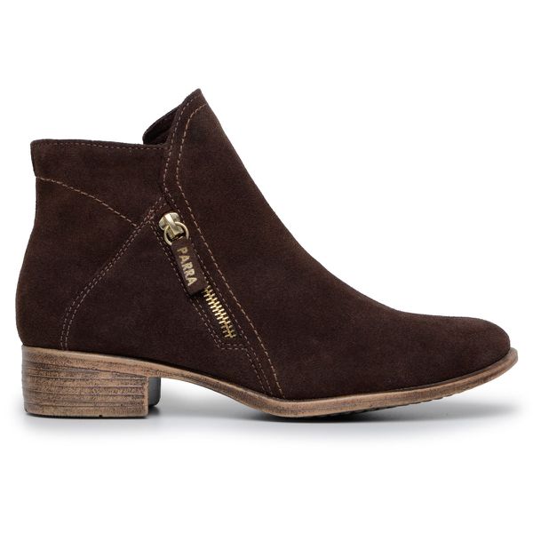 Bota Feminina Chelsea Cano Curto Camurça 100% Legí... - PARRA BOOTS