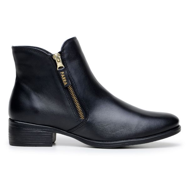 Botinha Feminina Chelsea Com Zíper Lateral Cano Cu... - PARRA BOOTS