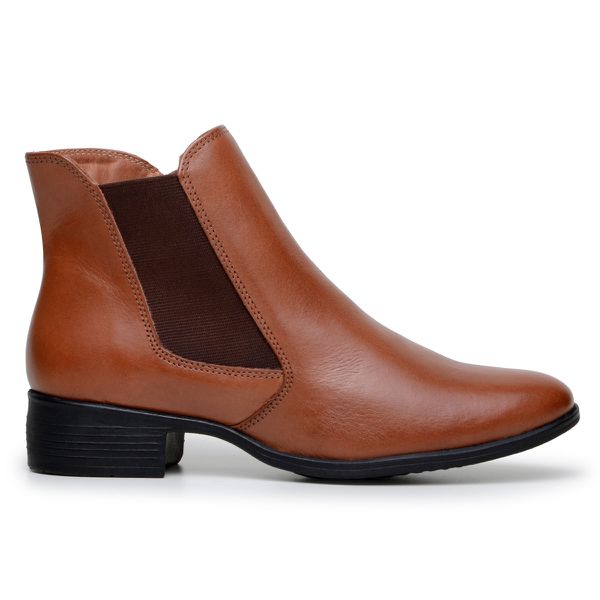 Botinha Feminina Chelsea Com Elástico Lateral Cano... - PARRA BOOTS