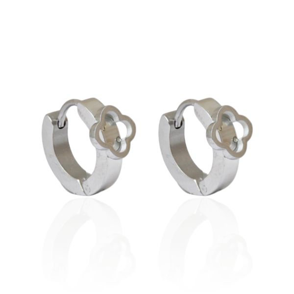 Brinco Argola Trevinho Aço Inoxidável