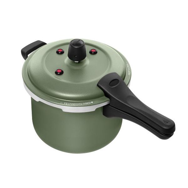 Panela De Pressão Fecho Externo 5,0L Verde