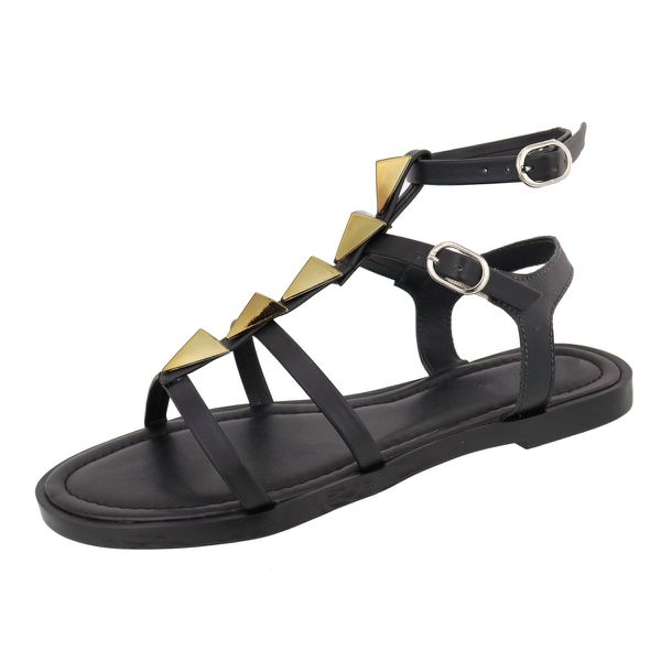 Rasteira Camila Preta