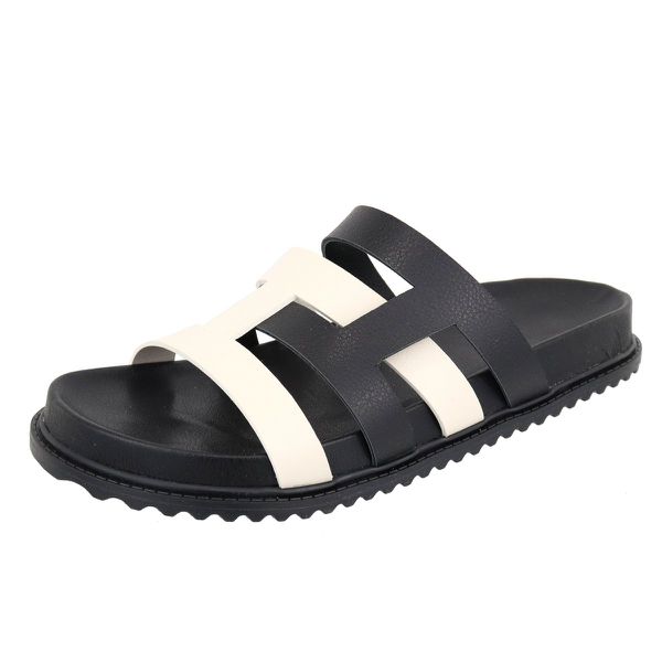Papete Livia Preta Off White