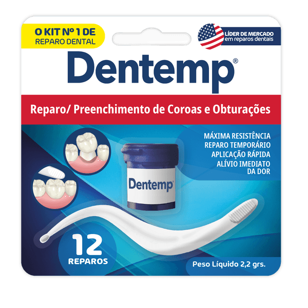 Reparador de Coroas e Obturações Dentemp