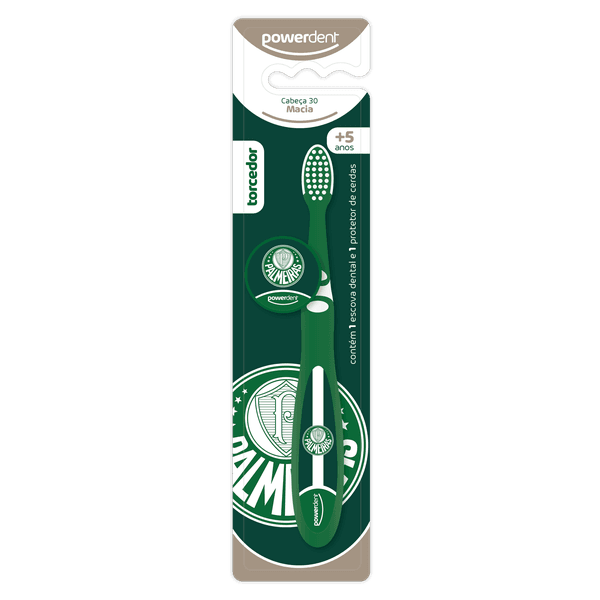 Escova de Dentes Powerdent Infantil Palmeiras