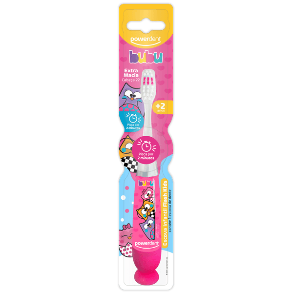 Escova de Dente Infantil Powerdent Flash Bubu