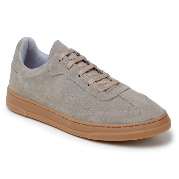 Tênis Casual Couro Premium Camurça Verde Militar 7705 