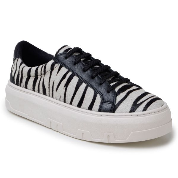 Tênis Casual Couro Premim Paris Preto Zebra Preta 2018