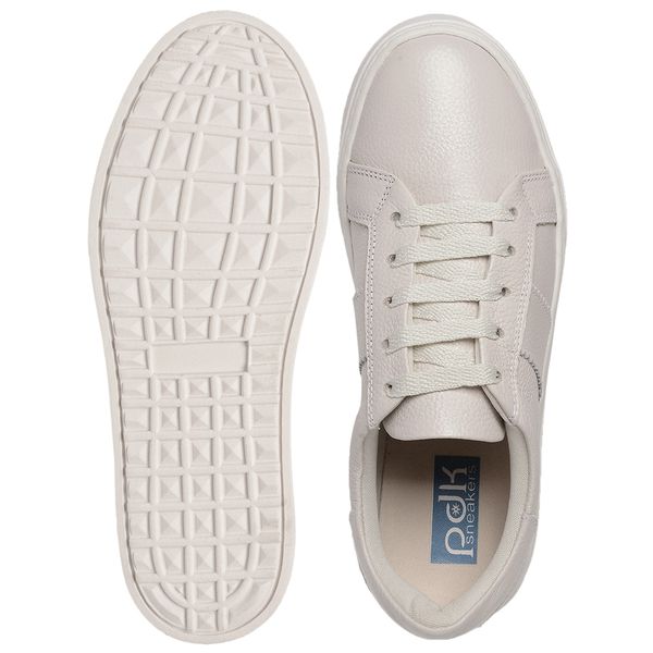 Tênis Casual Couro Premium Fly Off White 2027