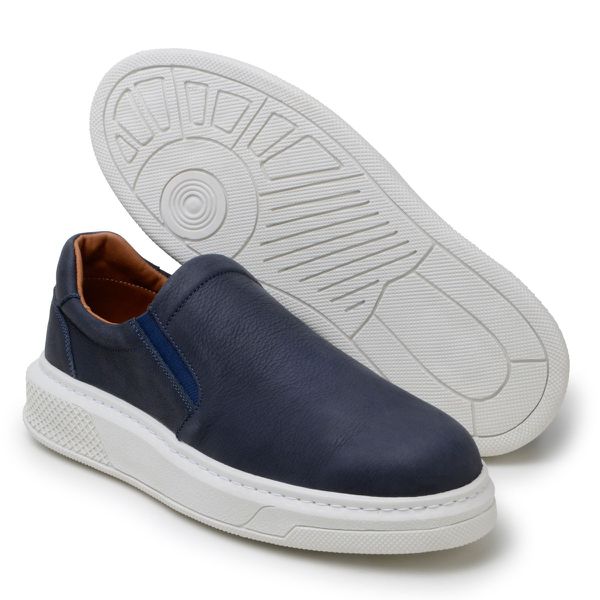 Sapatênis Masculino Couro Plume 5000