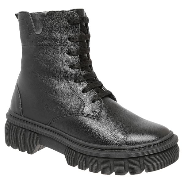 Bota Couro Premium Floater Preto 2098