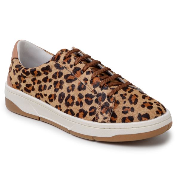 Tênis Casual Animal Print Couro Premium Pelo Leopardo 2018 