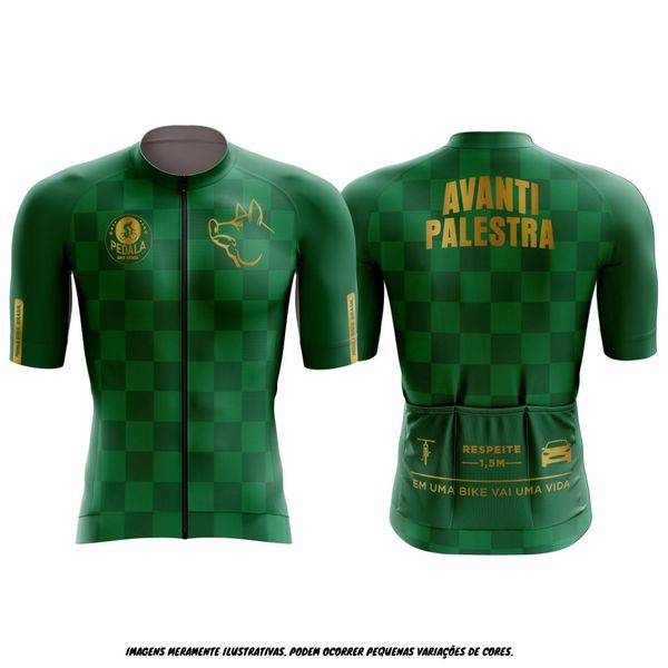 CAMISETA BIKE CORAÇÃO DE TORCEDOR - PALMEIRAS