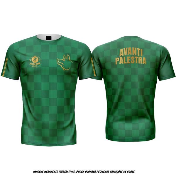 CAMISETA RUN CORAÇÃO DE TORCEDOR - PALMEIRAS