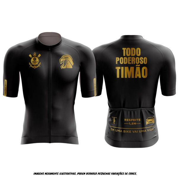 CAMISETA BIKE CORAÇÃO DE TORCEDOR - CORINTHIANS