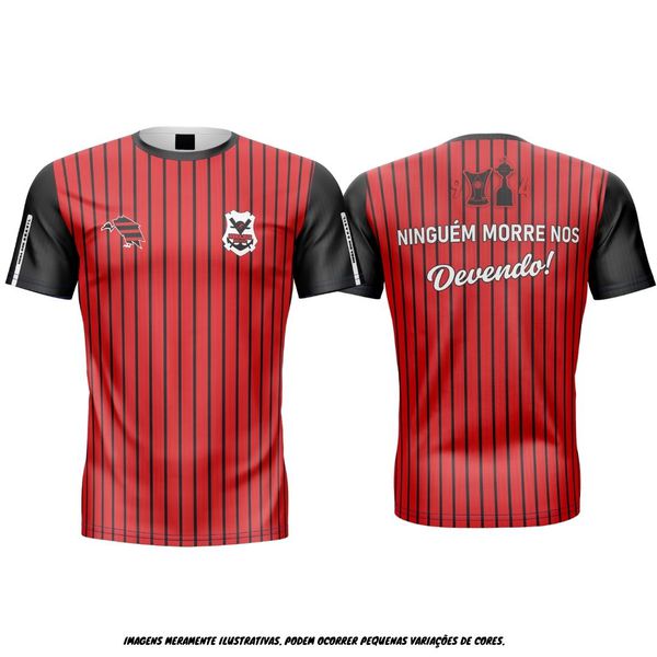 CAMISETA RUN CORAÇÃO DE TORCEDOR - FLAMENGO