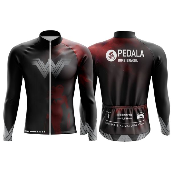 CAMISETA BIKE - MULHER MARAVILHA - (MODELO 2) 