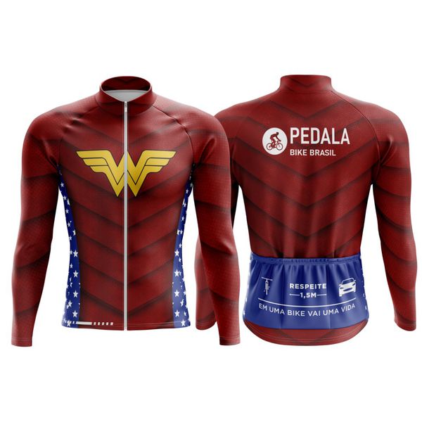 CAMISETA BIKE - MULHER MARAVILHA - (MODELO 1)