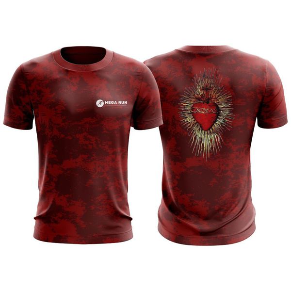 CAMISETA RUN- SAGRADO CORAÇÃO