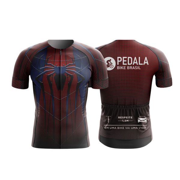 CAMISETA BIKE - HOMEM ARANHA
