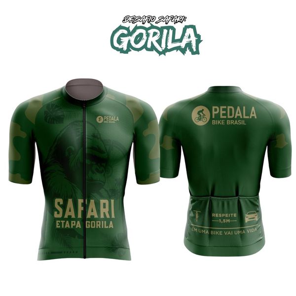 CAMISETA BIKE SAFARI- GORILA