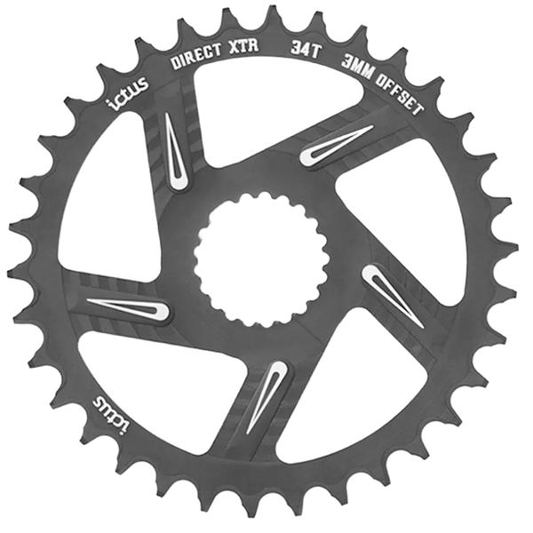 Coroa ictus Direct XTR Offset 3mm 34T (Compativel Shimano)
