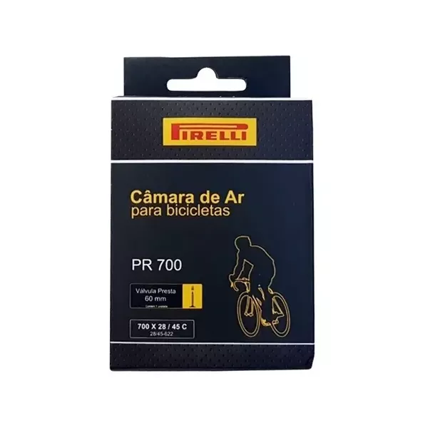 Camara de Ar Pirelli 700X28/45C 60mm