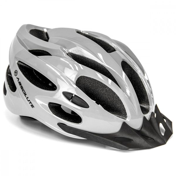 CAPACETE ABSOLUTE NERO CINZA GRANDE