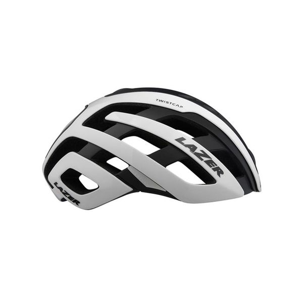 CAPACETE LAZER ROAD CENTURY TAM M BCO/PTO LED