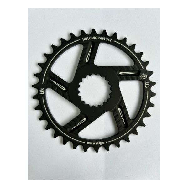 Coroa Ictus HOLLOWGRAM Offset 0MM 34 T Preta