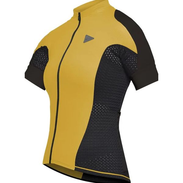 Camisa Sol New Training Feminino Manga Curta Amarelo