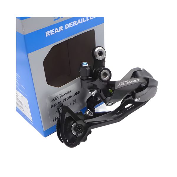 Cambio Traseiro Shimano Alivio RD M3100 SGS 9V 1050536 PEDAL PR