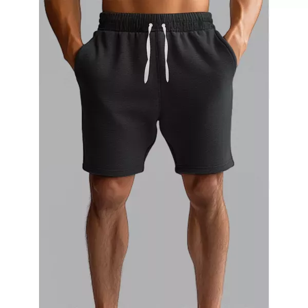 Bermuda Short Moletom Masculino Basico Diversas Cores Chumbo