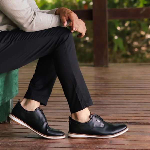 Sapato Social Masculino Platinum Preto PL 400 PEDWAY