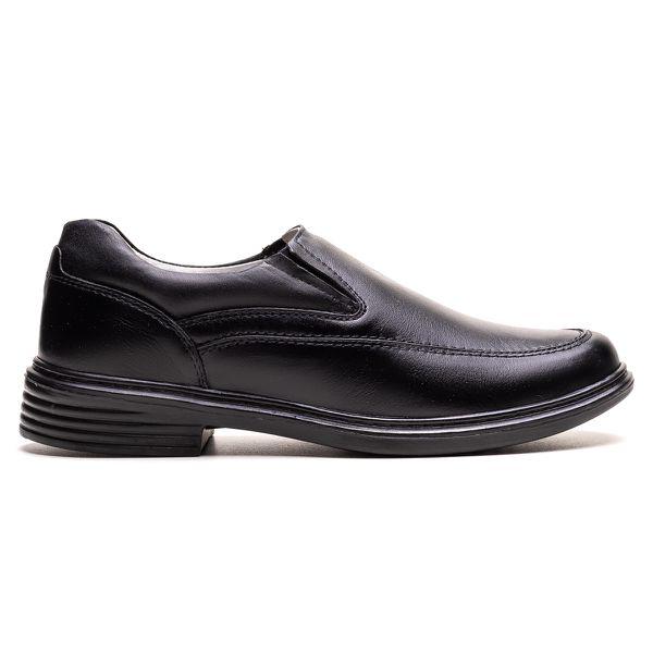 Sapato Masculino Ultra Comfort em Couro Preto