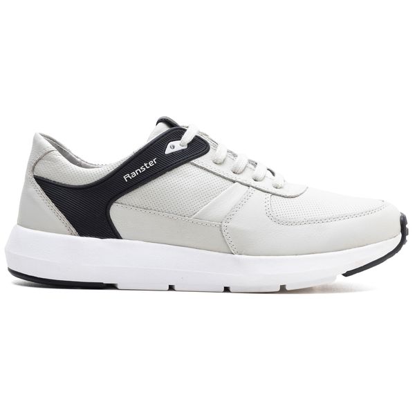 Tênis Sneaker Gelo/Preto