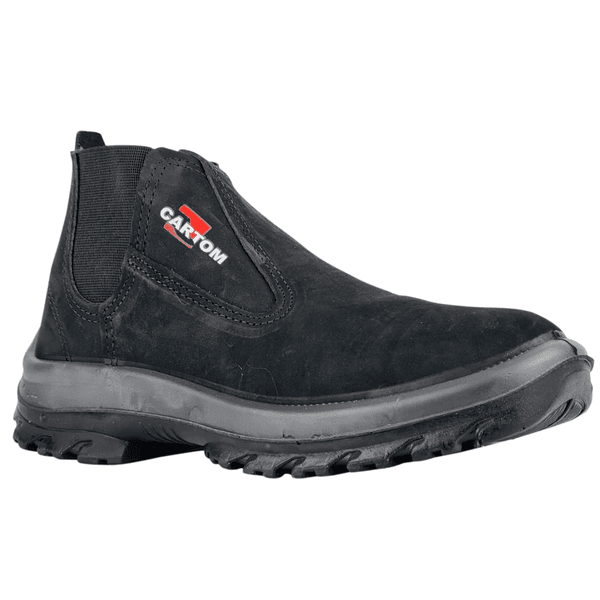 Botina Nobuck Agro Preta Bidensidade Ca 29391