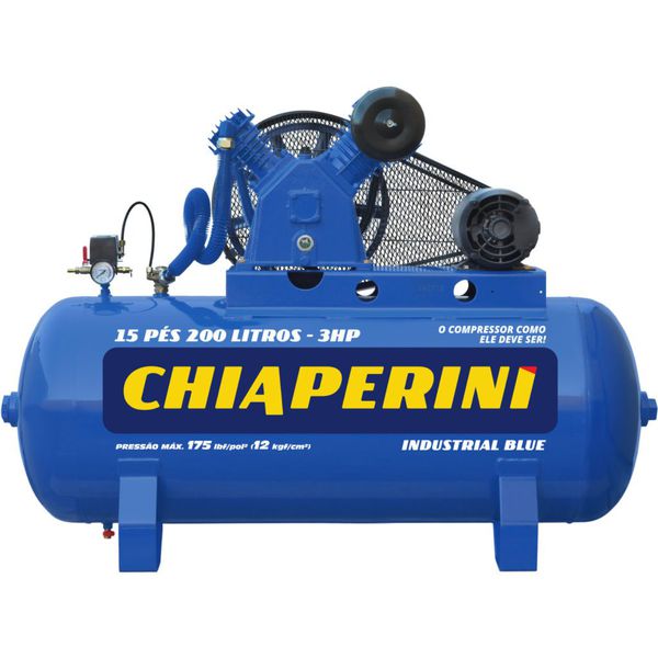 Compressor Cj 15 Pes 200l Monof3hp L Blue Biv