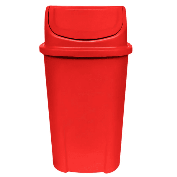 Lixeira Basculante 60L Vermelha