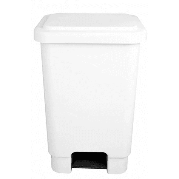 Lixeira com Pedal 100L Branca